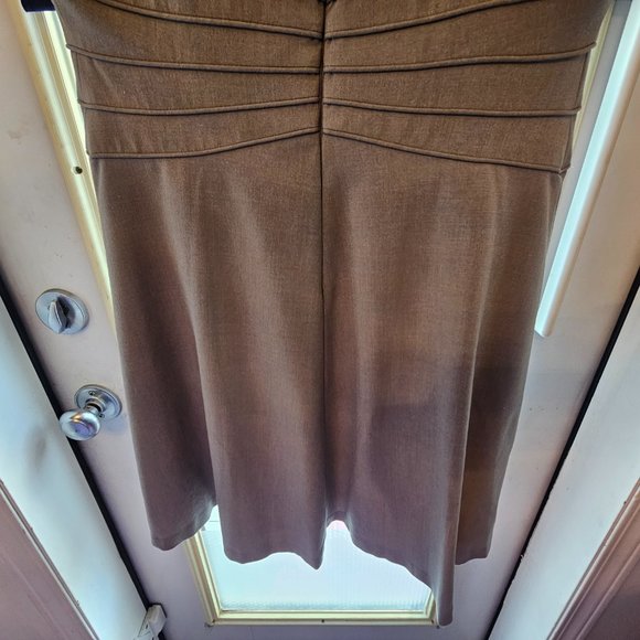 EUC Calvin Klein Grey Sheath Dress - Picture 4 of 7